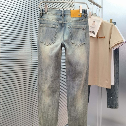 Replica Chrome Hearts Jeans For Men #1217168 $64.00 USD for Wholesale