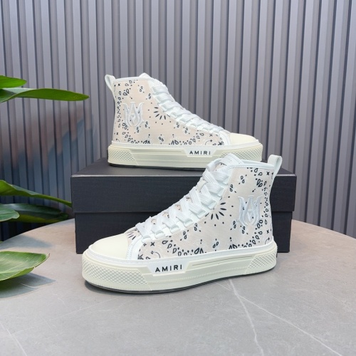 Replica Amiri High Tops Shoes For Men #1217519 $122.00 USD for Wholesale