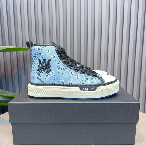 Replica Amiri High Tops Shoes For Men #1217523 $122.00 USD for Wholesale