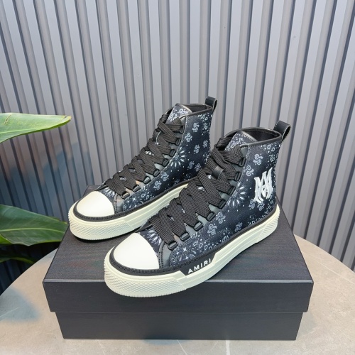 Replica Amiri High Tops Shoes For Men #1217527 $122.00 USD for Wholesale