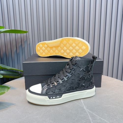 Replica Amiri High Tops Shoes For Men #1217531 $122.00 USD for Wholesale