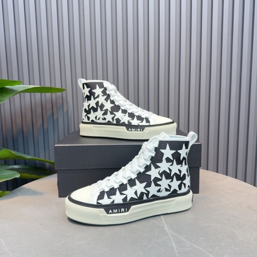 Replica Amiri High Tops Shoes For Men #1217535 $122.00 USD for Wholesale