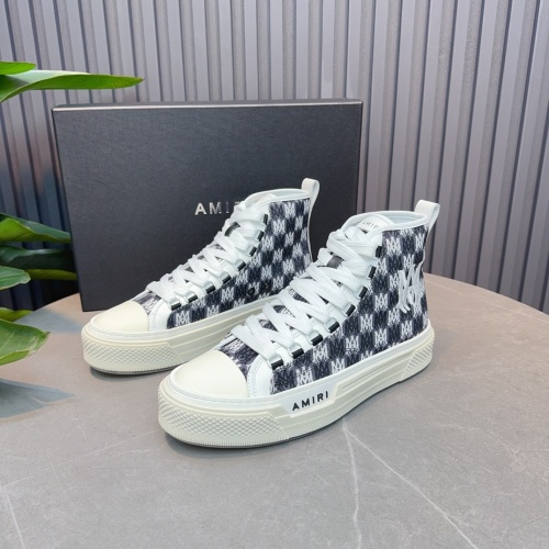 Replica Amiri High Tops Shoes For Men #1217537 $122.00 USD for Wholesale