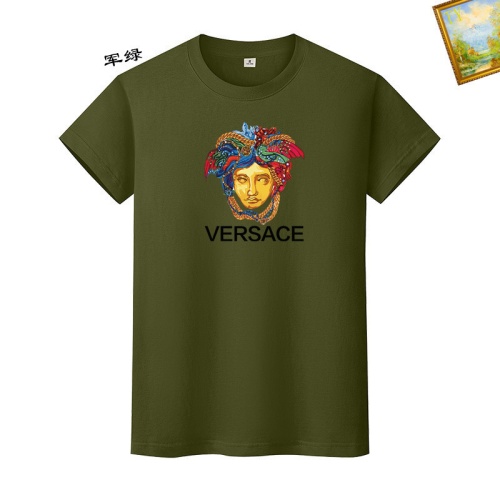 Versace T-Shirts Short Sleeved For Unisex #1217685, $25.00 USD, [ITEM#1217685], Versace T-Shirts