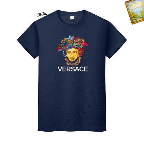 Versace T-Shirts Short Sleeved For Unisex #1217688, $25.00 USD, [ITEM#1217688], Versace T-Shirts