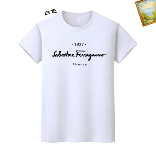 Salvatore Ferragamo T-Shirts Short Sleeved For Unisex #1217704