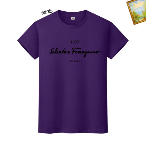 Salvatore Ferragamo T-Shirts Short Sleeved For Unisex #1217711