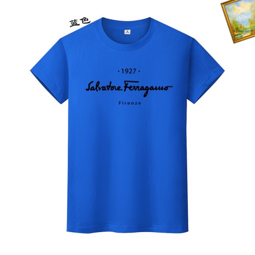 Salvatore Ferragamo T-Shirts Short Sleeved For Unisex #1217712, $25.00 USD, [ITEM#1217712], Salvatore Ferragamo T-Shirts