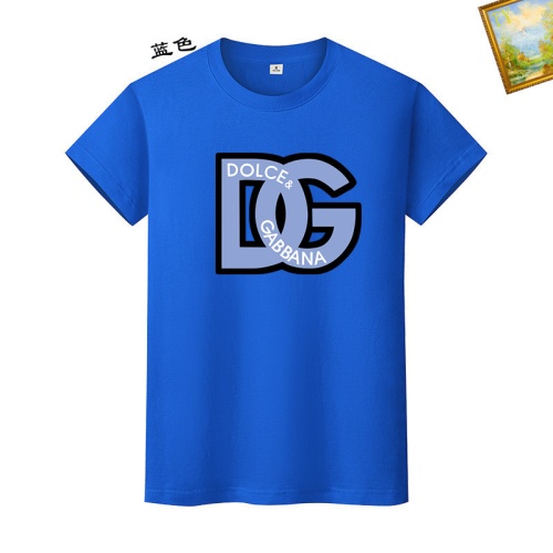 Dolce &amp; Gabbana D&amp;G T-Shirts Short Sleeved For Unisex #1217782, $25.00 USD, [ITEM#1217782], Dolce &amp; Gabbana D&amp;G T-Shirts