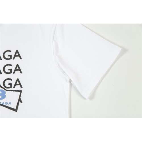 Replica Balenciaga T-Shirts Short Sleeved For Unisex #1218085 $42.00 USD for Wholesale