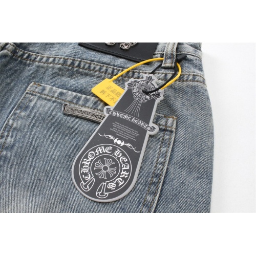 Replica Chrome Hearts Jeans For Men #1218181 $64.00 USD for Wholesale