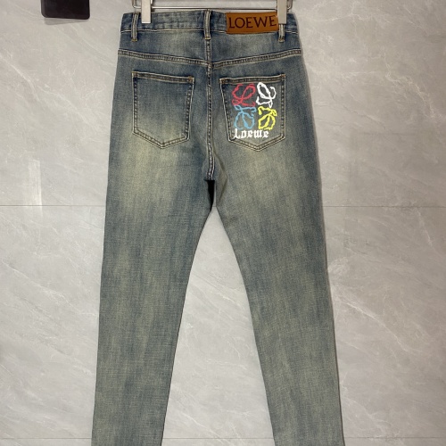 Replica LOEWE Jeans For Men #1218215 $85.00 USD for Wholesale