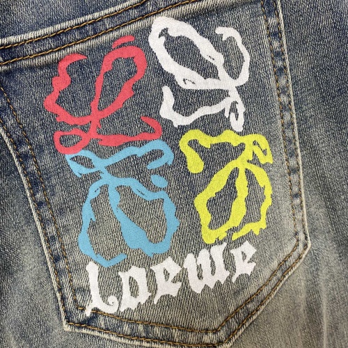 Replica LOEWE Jeans For Men #1218215 $85.00 USD for Wholesale