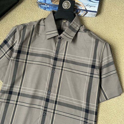 Replica Burberry Shirts Short Sleeved For Men #1218239 $60.00 USD for Wholesale