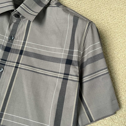 Replica Burberry Shirts Short Sleeved For Men #1218239 $60.00 USD for Wholesale