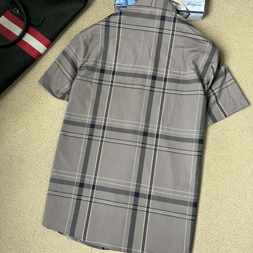 Replica Burberry Shirts Short Sleeved For Men #1218239 $60.00 USD for Wholesale