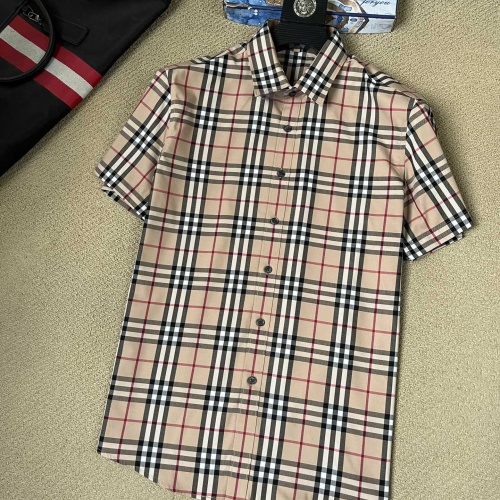 Burberry Shirts Short Sleeved For Men #1218246