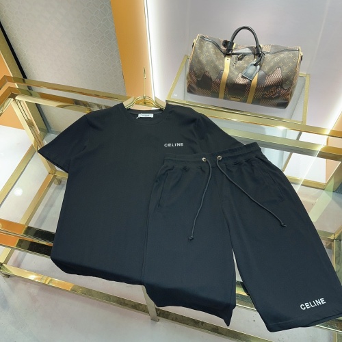 Celine Tracksuits Short Sleeved For Men #1218289