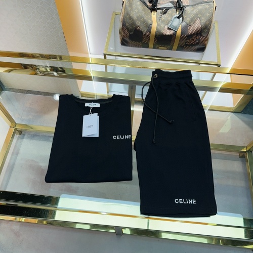 Replica Celine Tracksuits Short Sleeved For Men #1218289 $80.00 USD for Wholesale