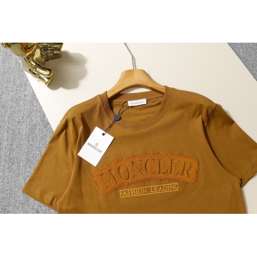 Replica Moncler T-Shirts Short Sleeved For Unisex #1218428 $60.00 USD for Wholesale