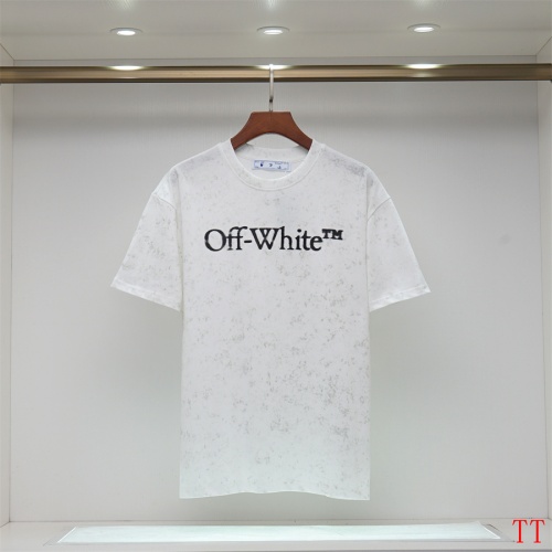 Off-White T-Shirts Short Sleeved For Unisex #1218437