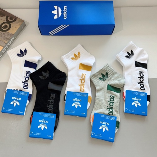 Replica Adidas Socks For Men #1218726 $29.00 USD for Wholesale