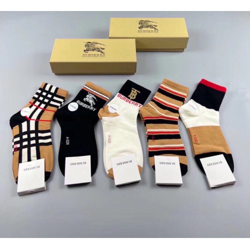 Replica Burberry Socks For Women #1218760 $25.00 USD for Wholesale