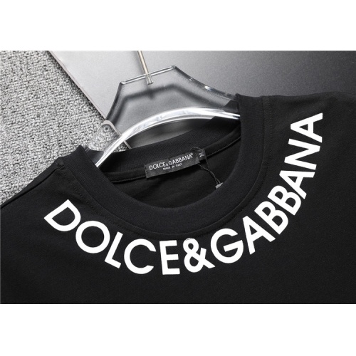 Replica Dolce & Gabbana D&G Tracksuits Short Sleeved For Men #1218834 $48.00 USD for Wholesale