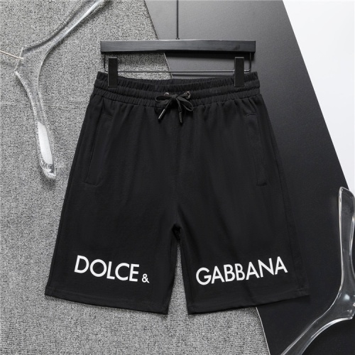 Replica Dolce & Gabbana D&G Tracksuits Short Sleeved For Men #1218837 $48.00 USD for Wholesale