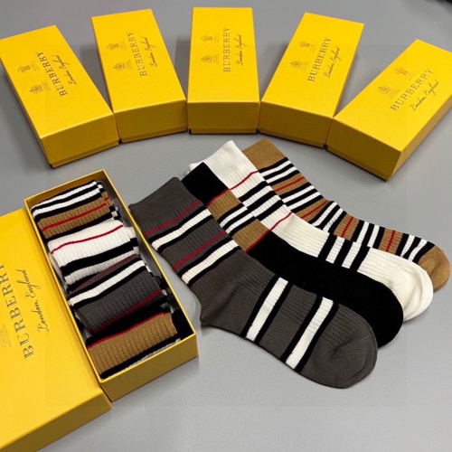 Replica Burberry Socks #1218848 $29.00 USD for Wholesale