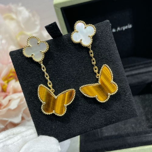 Replica Van Cleef & Arpels Earrings For Women #1219212 $76.00 USD for Wholesale