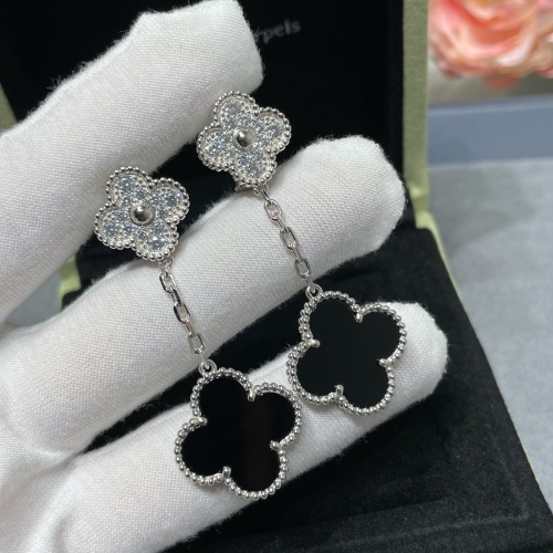 Replica Van Cleef & Arpels Earrings For Women #1219217 $80.00 USD for Wholesale