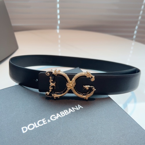 Replica Dolce & Gabbana D&G AAA Quality Belts For Unisex #1219740 $56.00 USD for Wholesale