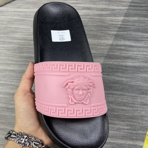 Replica Versace Slippers For Men #1220273 $45.00 USD for Wholesale