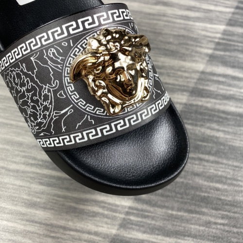 Replica Versace Slippers For Men #1220288 $45.00 USD for Wholesale