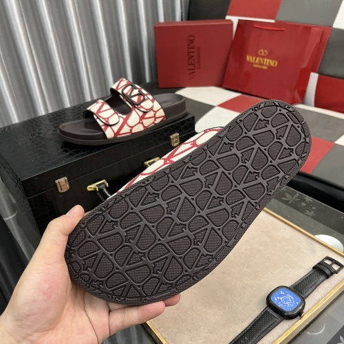 Replica Valentino Slippers For Men #1220316 $64.00 USD for Wholesale