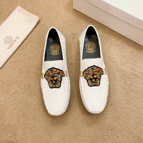 Versace Leather Shoes For Men #1220612