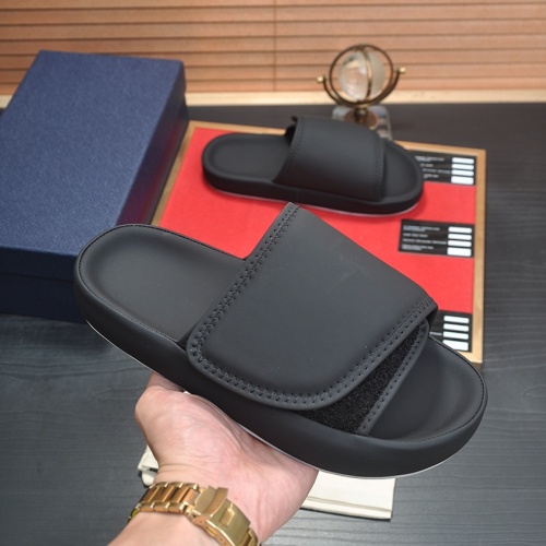 Replica Burberry Slippers For Men #1220666 $60.00 USD for Wholesale