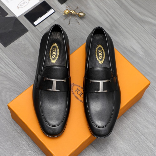 Replica TOD'S Oxfords Shoes For Men #1220990 $80.00 USD for Wholesale