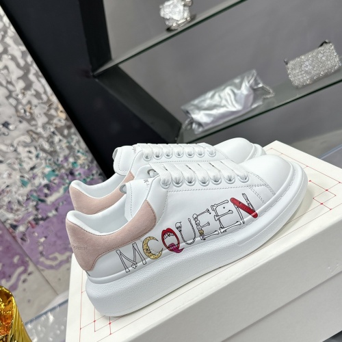 Replica Alexander McQueen Casual Shoes For Women #1221151 $112.00 USD for Wholesale