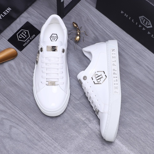 Replica Philipp Plein PP Casual Shoes For Men #1221319 $76.00 USD for Wholesale