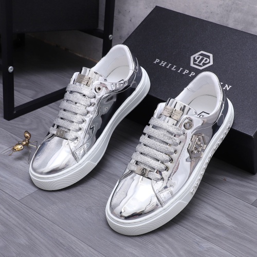 Replica Philipp Plein PP Casual Shoes For Men #1221320 $76.00 USD for Wholesale