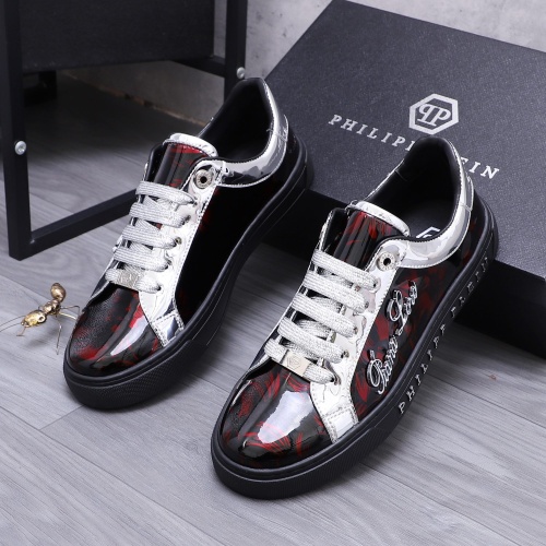 Replica Philipp Plein PP Casual Shoes For Men #1221323 $76.00 USD for Wholesale