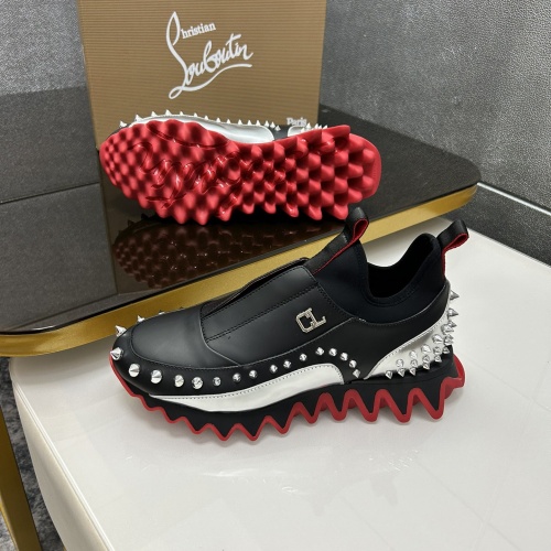 Replica Christian Louboutin Casual Shoes For Men #1221436 $122.00 USD for Wholesale