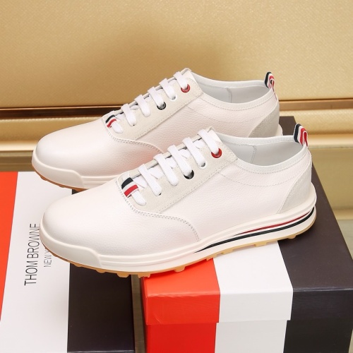 Replica Thom Browne TB Casual Shoes For Men #1221437 $96.00 USD for Wholesale