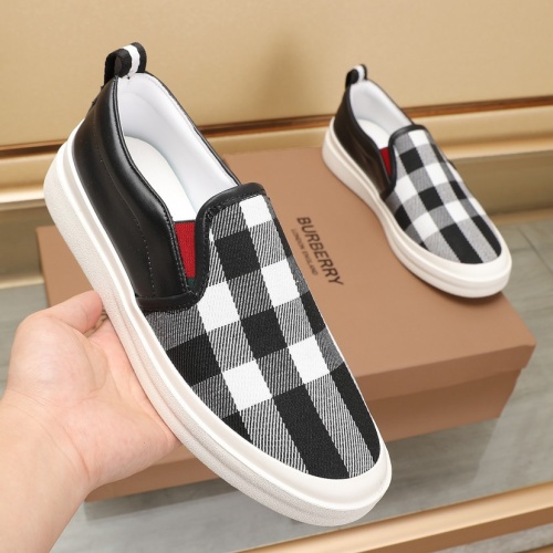 Replica Burberry Casual Shoes For Men #1221568 $85.00 USD for Wholesale