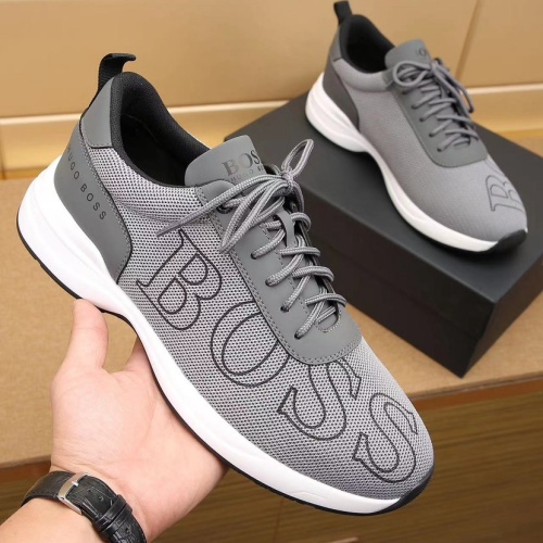 Replica Boss Casual Shoes For Men #1221571 $85.00 USD for Wholesale