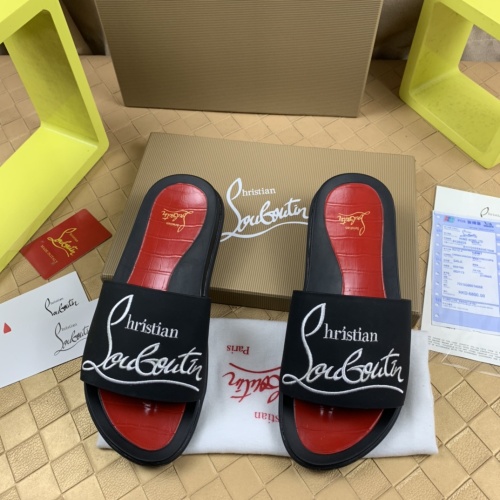 Christian Louboutin CL Slippers For Men #1221756, $68.00 USD, [ITEM#1221756], Christian Louboutin CL Slippers