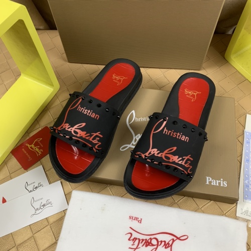 Christian Louboutin CL Slippers For Men #1221762, $68.00 USD, [ITEM#1221762], Christian Louboutin CL Slippers