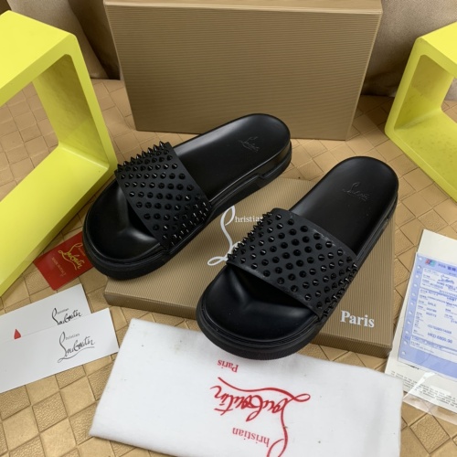 Christian Louboutin CL Slippers For Men #1221765, $68.00 USD, [ITEM#1221765], Christian Louboutin CL Slippers